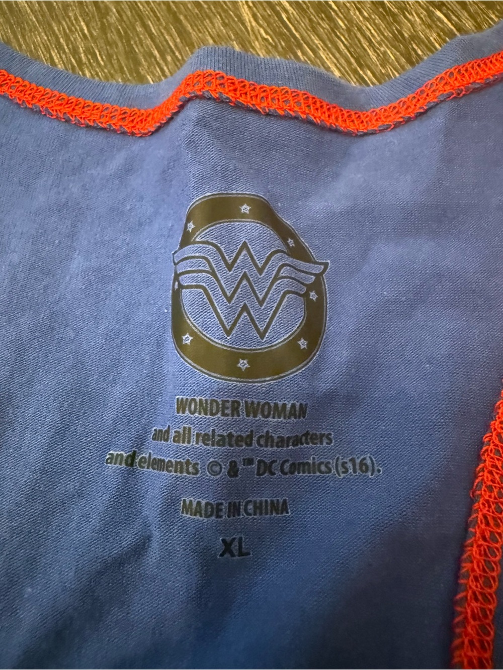 DC Comics Wonder Woman Red Graphic Racerback Tank - Picture 3 of 4